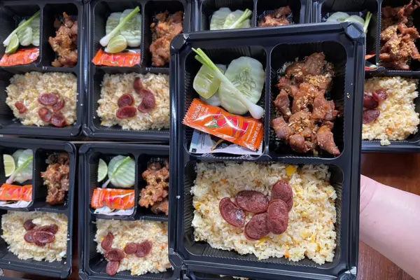 อาหารกล่อง ศูนย์หัวใจสิริกิติ์ฯ