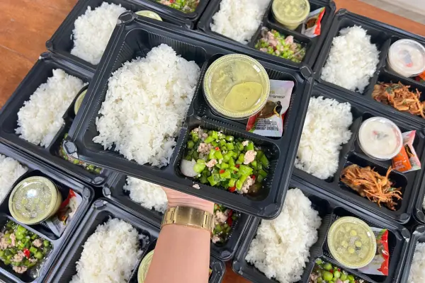 ข้าวกล่อง set A รพ.ศูนย์ขอนแก่น