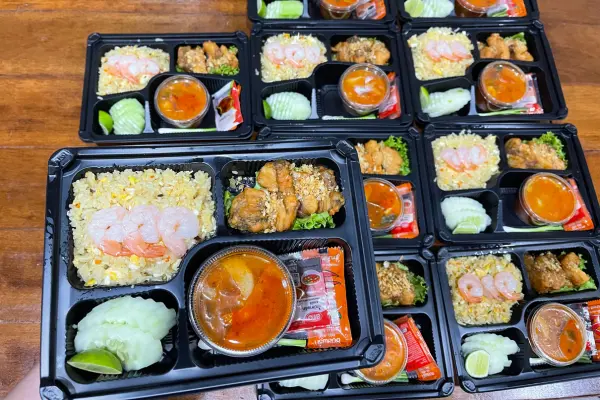 ข้าวกล่อง และ ชุดเบรค ส่งออฟฟิศ ในตัวเมืองขอนแก่น